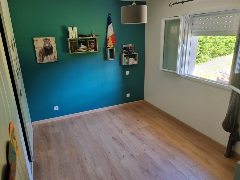 chambre rénovée